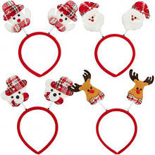 Ободок новорічний «Веселий герой» 2505