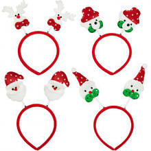 Ободок новорічний «Новорічні герої» 2507