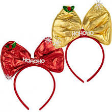 Ободок новорічний “Бантик” 2512