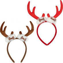 Ободок новорічний "Оленя" 2514