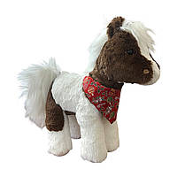 М'яка іграшка конячка Каштанка 35 см