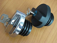 Крышка топливного бака черная под ключ защита от загрязнений и кражи для автомобилей SPICY