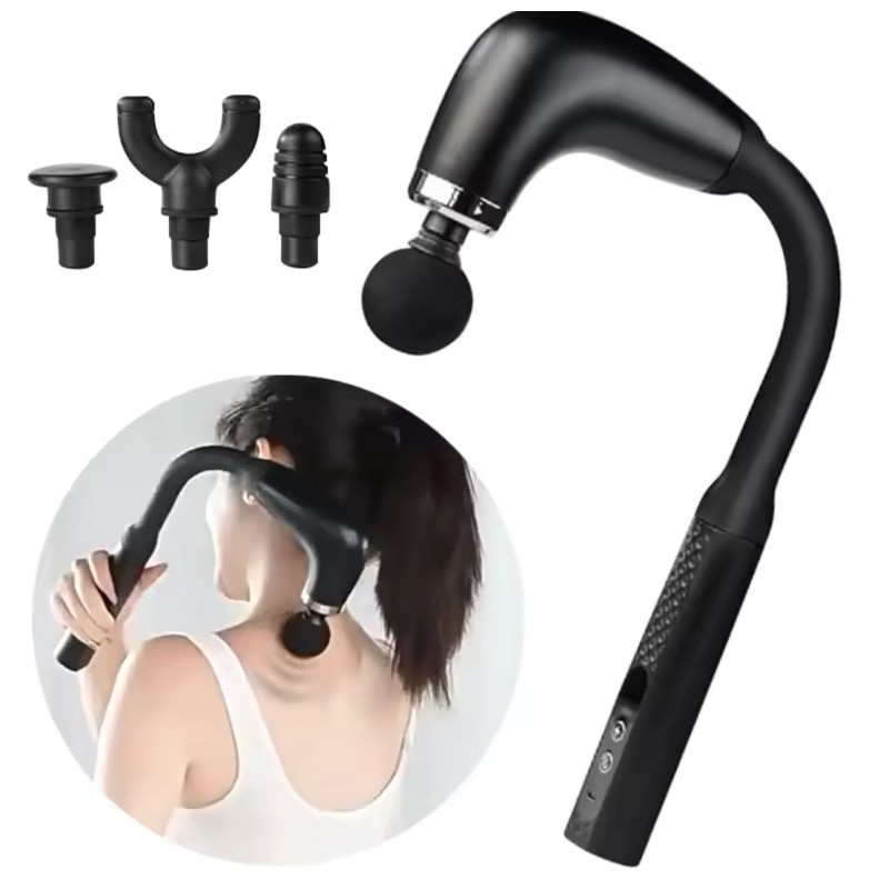 Вібраційний масажер для спини та шиї AND LY-777, фото 1