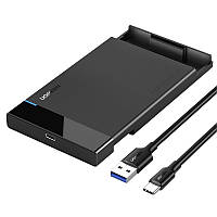 Зовнішня кишеня для 2.5" HDD/SSD Ugreen USB 3.1 US221 Black