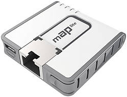Точка доступу Mikrotik RBmAPL-2nD mAP lite with 650Mhz CPU, 64MB RAM, 1xLAN, built-in Dual Chain 2.4