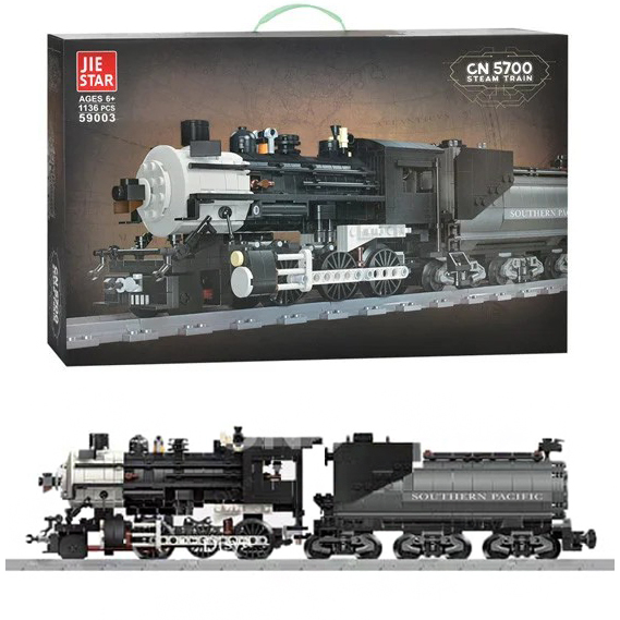Конструктор "Залізниця CN 5700", 1136 деталей, Jie Star 59003, фото 1
