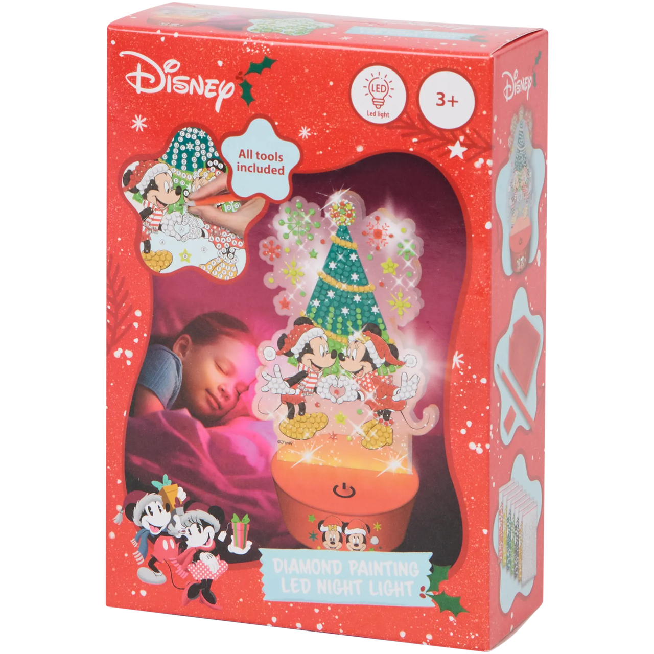 Нічник алмазна мозаїка, Мікі Маус, фото 1