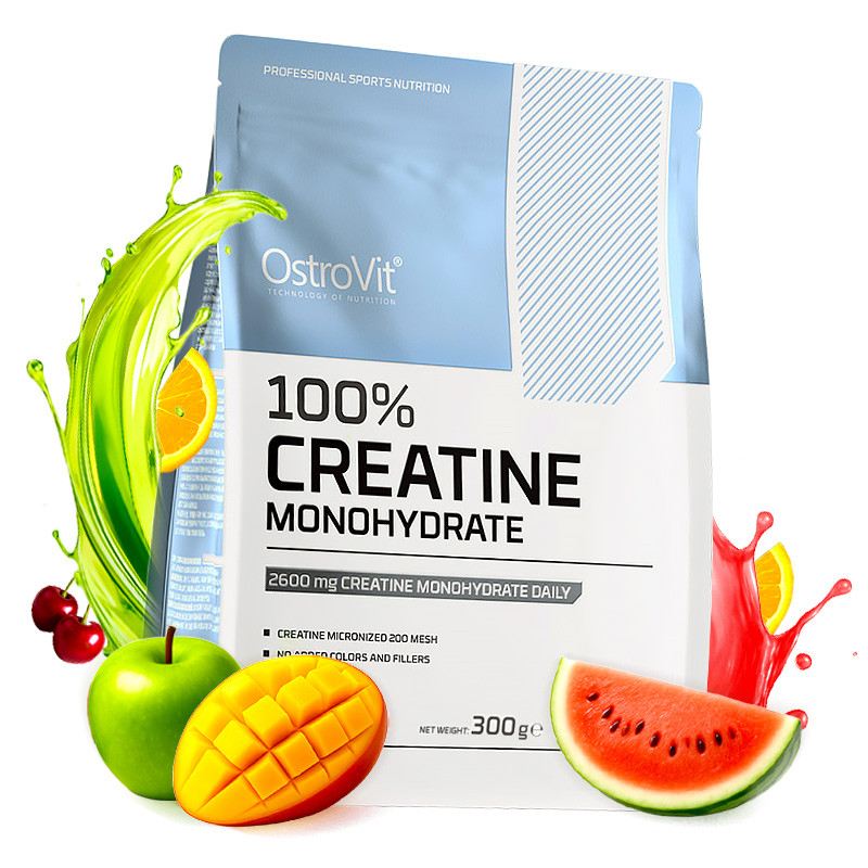 Креатин Моногідрат Ostrovit Creatine 300 г Польща | зі смаком