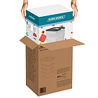 Контейнер для блоків, коробка , органайзер з відділеннями, великий 4-поверховий KRUZZEL, фото 3