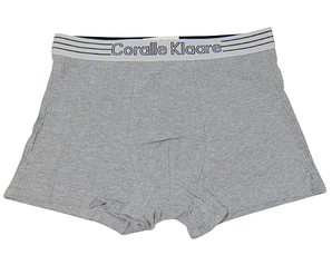 Труси боксери в рубчик XL сірі Coralle Klaare 37336