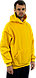 Худі оверсайз на флісі унісекс жовтий, фото 2