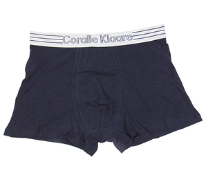 Труси боксери в рубчик XL сині Coralle Klaare 37336