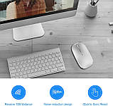 Бездротова миша для ноутбука ABL-M3 бездротова миша 2,4 ГГц з подвійним приймачем USB/USB-C для комп'ютера, фото 5