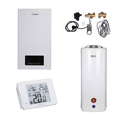 Комплексне рішення Thermo Alliance для котельні: електричний котел 12 кВт + комплект підключення бойлера + комбінований підлоговий