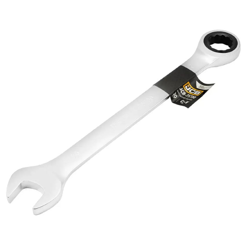 Ключ гайковий з тріскачкою 30 мм JCB Tools JCB-75730, фото 1
