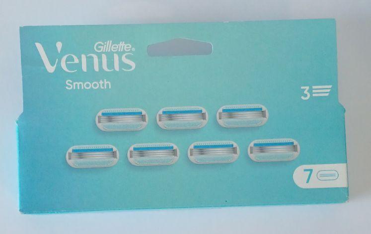 Касети для гоління жіноча Gillette Venus 3 smooth планшет - 7 шт.
