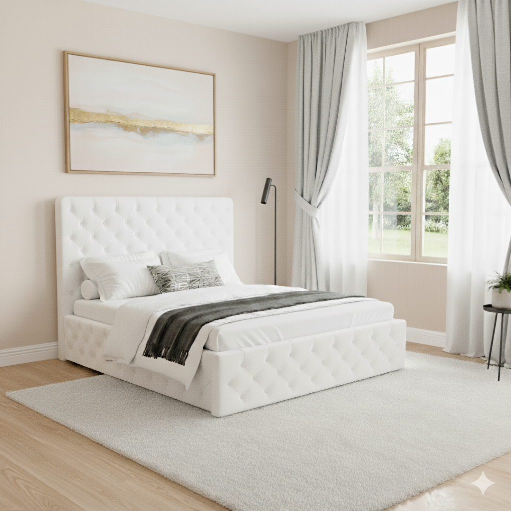 М’яке ліжко Діанора з підйомним механізмом, фото 1