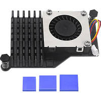 Радіатор охолодження з вентилятором для Raspberry Pi 5 ефективне охолодження та захист від перегрівання SPICY