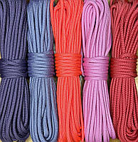 Паракорд 550 Type III Сет із 5 кольорів по 10  метрів кожен (50м) #890