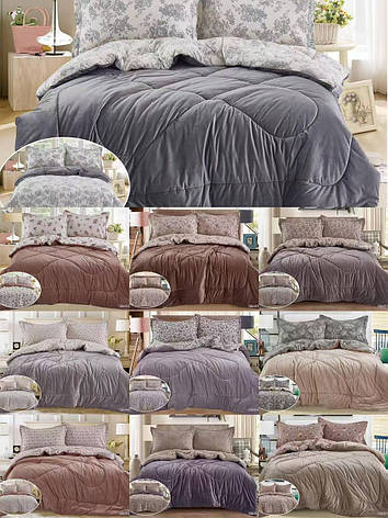 Тепла постільна білизна Laura Grand з ковдрою, фото 2