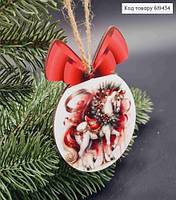 Іграшка дерев'яна "КІНЬ", 8*7см, ручна робота 619434-619444