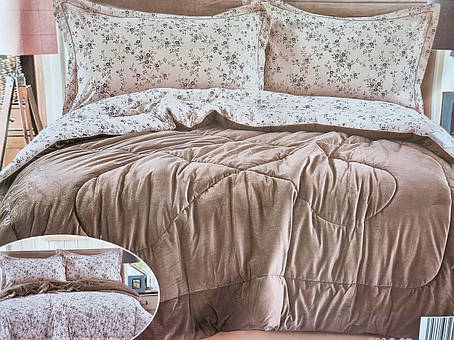 Тепла постільна білизна Laura Grand з ковдрою, фото 1