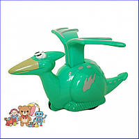 Заводна іграшка динозавр унісекс бірюзовий 9829 для дітей від 1 року пластик розвиваюча 8 видів