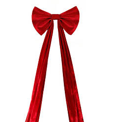 Бант "Червоний оксамит", 180 см