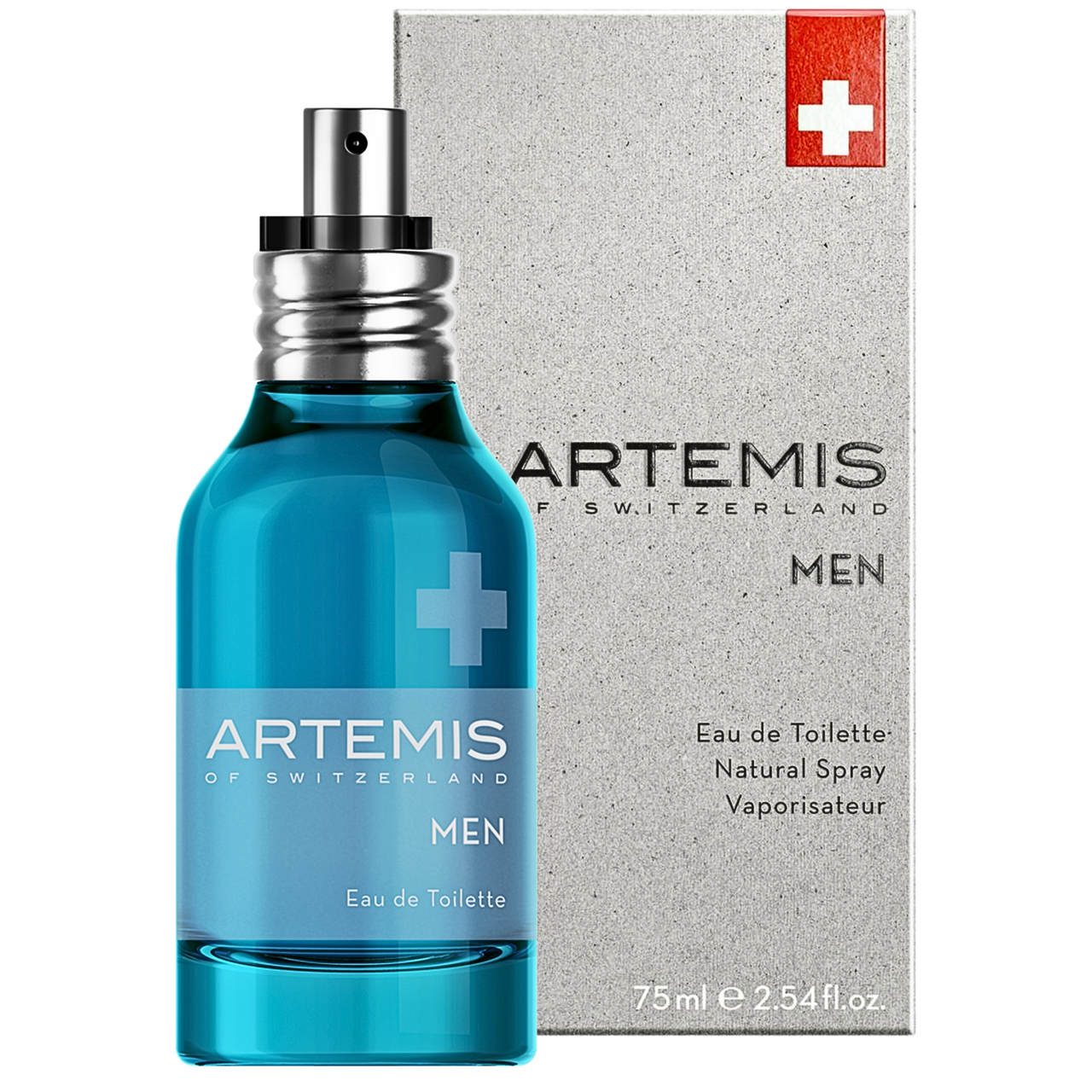 Artemis Men Артеміс Мен аромат для чоловіків енергія та свіжість Альп Швейцарія 75 мл