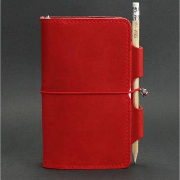 Шкіряний блокнот BlankNote 3.0 Червоний (BN-SB-3-mi-coral)