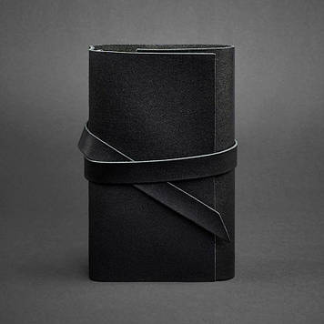 Шкіряний блокнот BlankNote 1.0 Чорний (BN-SB-1-st-g)