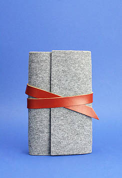 Шкіряний блокнот BlankNote 1.0 Сірий (BN-SB-1-st-flt-k)