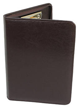 Ділова папка JPB зі штучної шкіри формату А5 Коричневий (AK-05 brown)