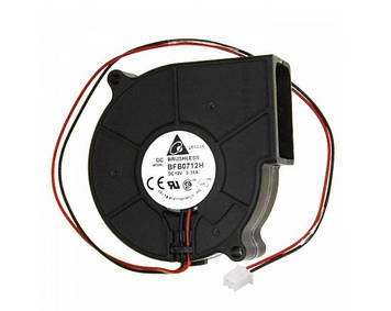 Вентилятор равлика 75 мм 12 В 2пін відцентровий турбіна кулер ЧПУ сервера
