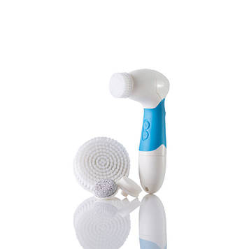 Щітка для вмивання й чищення обличчя Spa Fx електрична Blue (kz013-hbr)