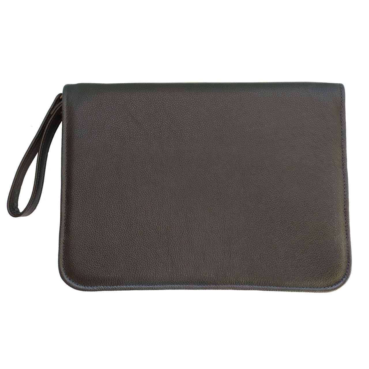 Папка для документів із натуральної шкіри Доріжка Чорна (7109-1), фото 1