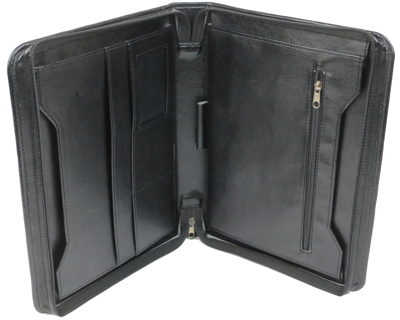Папка ділова зі шкірозамінника Exclusive 711000 Чорна, фото 1