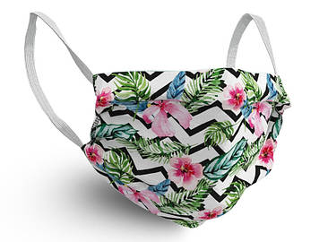 Маска для обличчя Geronimo tropical 3035 One size Різнобарвний (3800999008004)