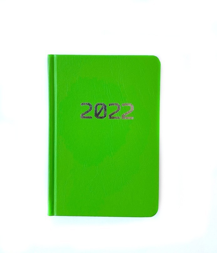 Планувальник тижневик 4Profi A6 Датований 2022 96 аркушів зелений 904815, фото 1