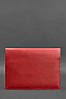 Шкіряна папка для документів А4 (на магнітах) червона BlankNote, фото 3