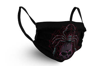 Маска для обличчя Geronimo spider scull 3036 One size Чорний (3800999008011)