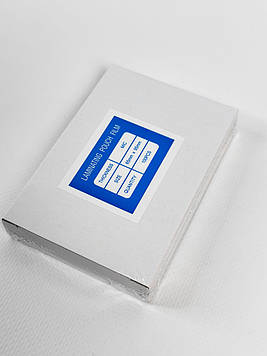 Плівка глянсова для ламінування Galaxy Antistatic 65х95 мм 125 мкм 100 шт Прозорий (10276)