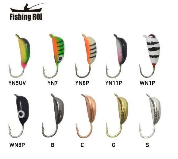 Мормишка вольфрамова Fishing ROI Банан ризький 2,5mm 0,28gr, фото 1