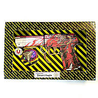 Гумкостріл "DESERT EAGLE VERMILION" із STANDOFF 2, дерев'яний іграшковий пістолет