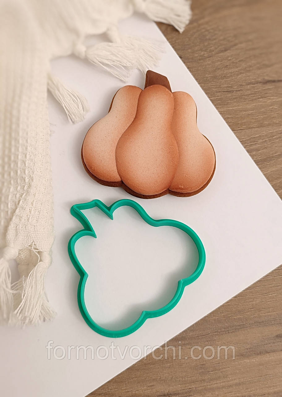 3D-формочки-вирубки для пряників "Гарбуз 12"