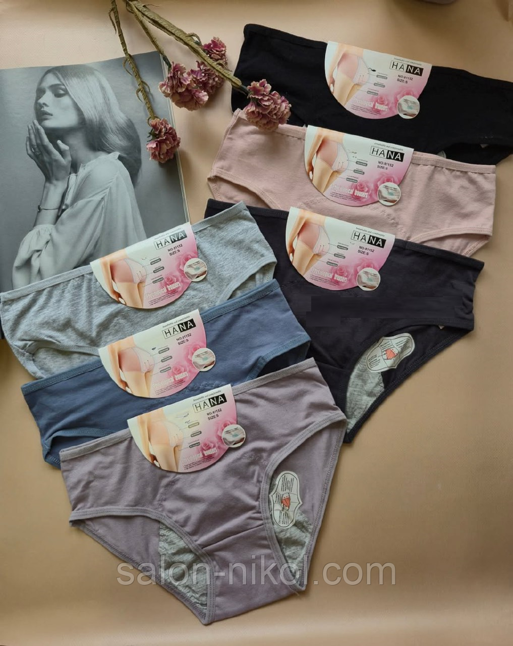 Трусики сліпи бавовняні для критичних днів, фото 1