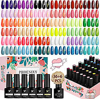 Гель-лак для нігтів PHOENIXY 42 шт. 36 кольорів
