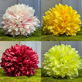 C07 Хризантема штучна / d=16 см, h=8 см / Польща / 12 штук