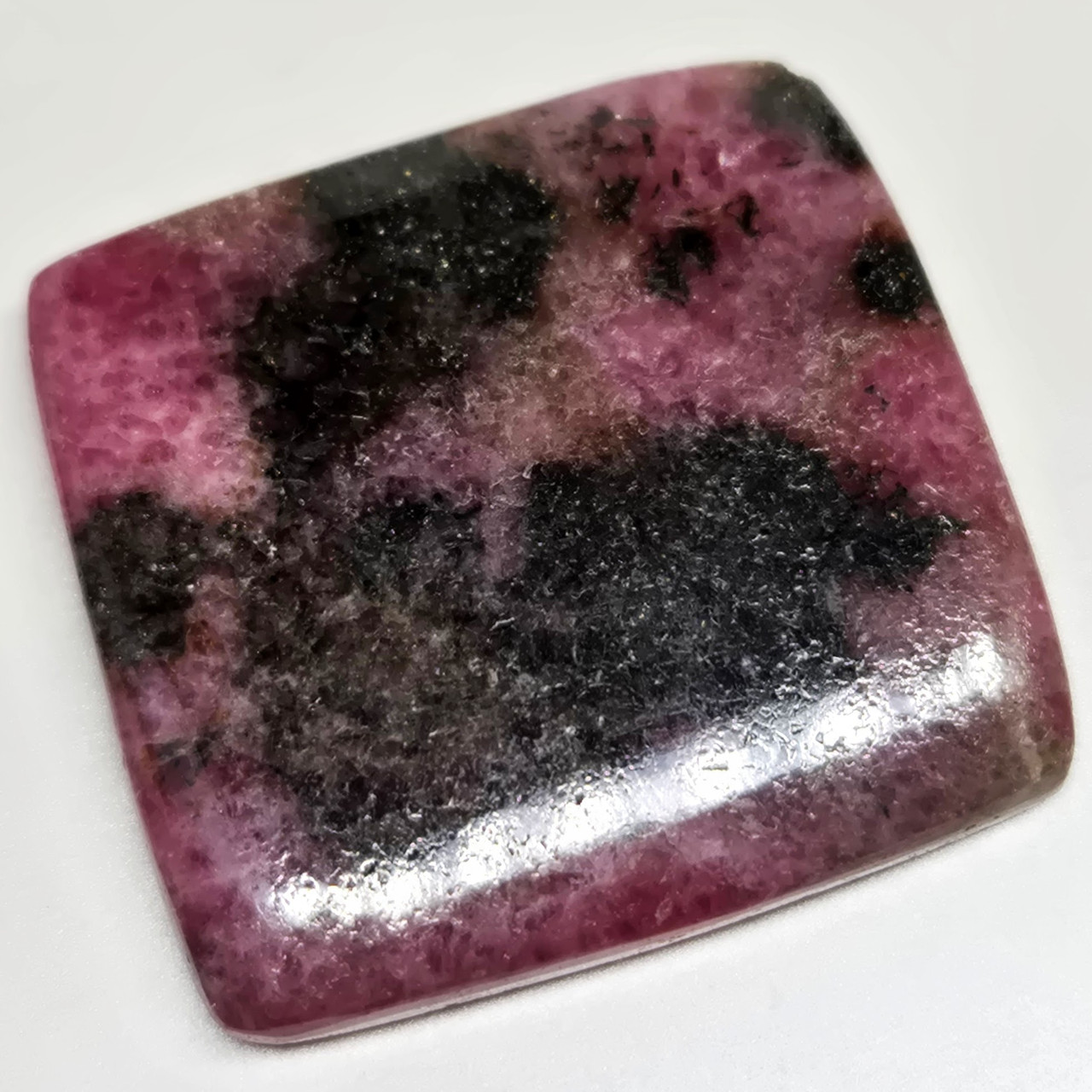 Родоніт кабошон 77 ct для виготовлення прикрас природний камінь, фото 1