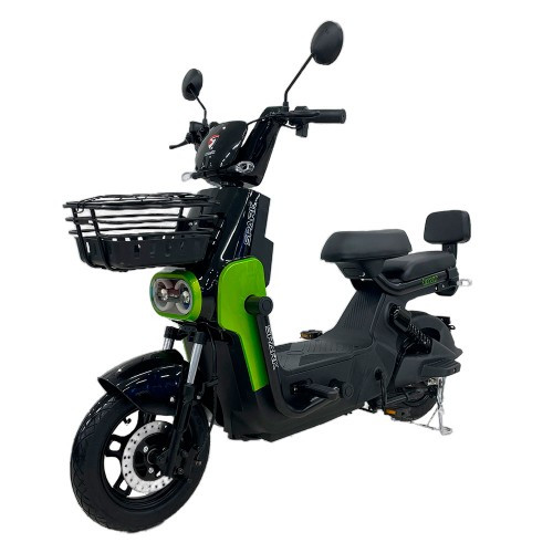 Велосипед з електромотором SPARK TOUR 14" 60V/500W/20Ah Зелений, фото 1